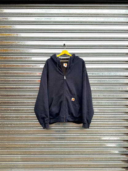 (XXXL) Campera Carhartt Zip Up (Azul Marino) 00's