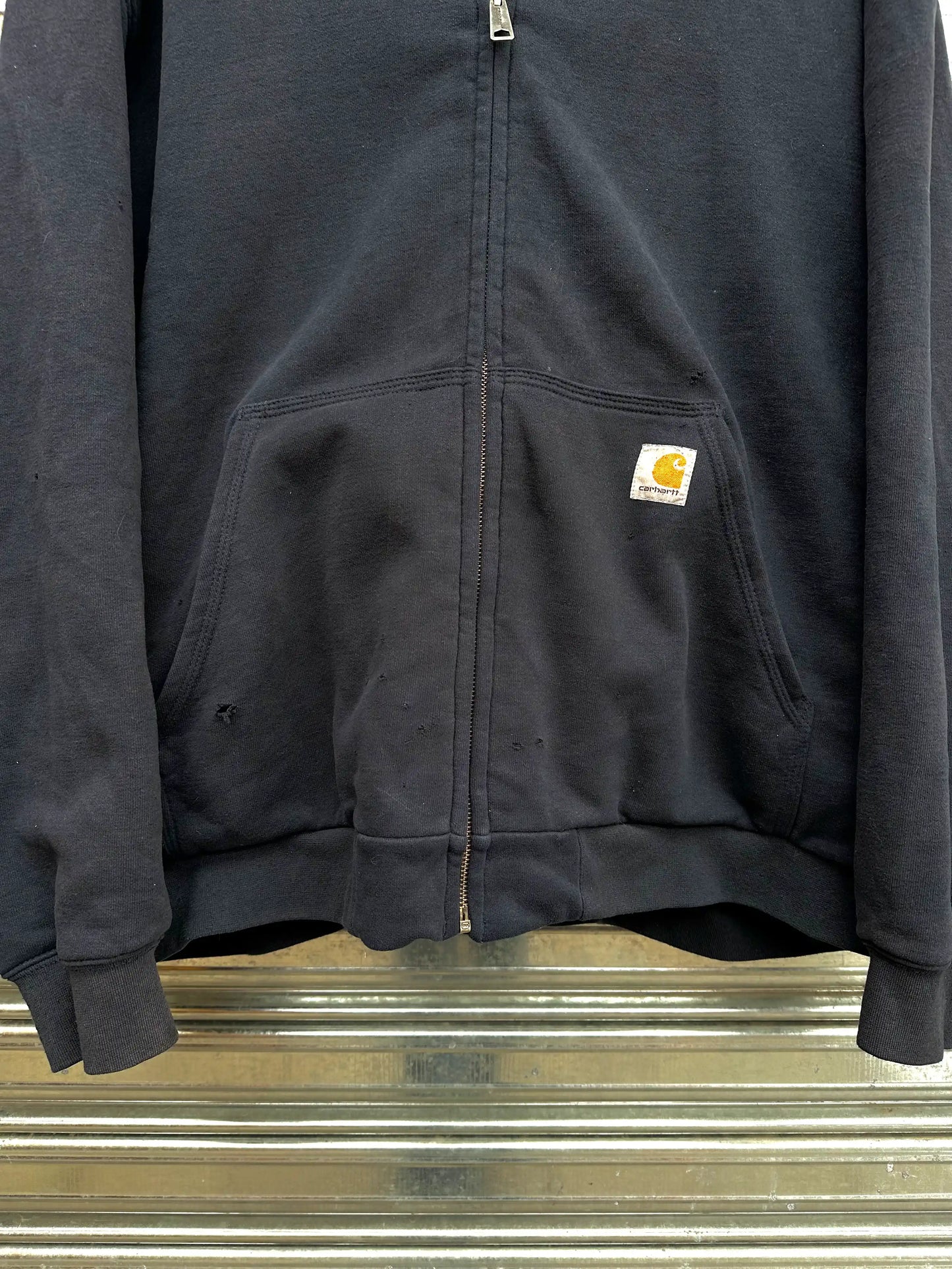 (XXXL) Campera Carhartt Zip Up (Azul Marino) 00's