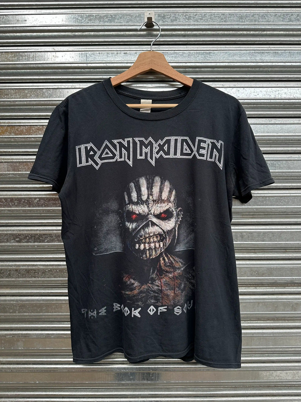 (M) Remera Manga Corta Iron Maiden Actual/ Black