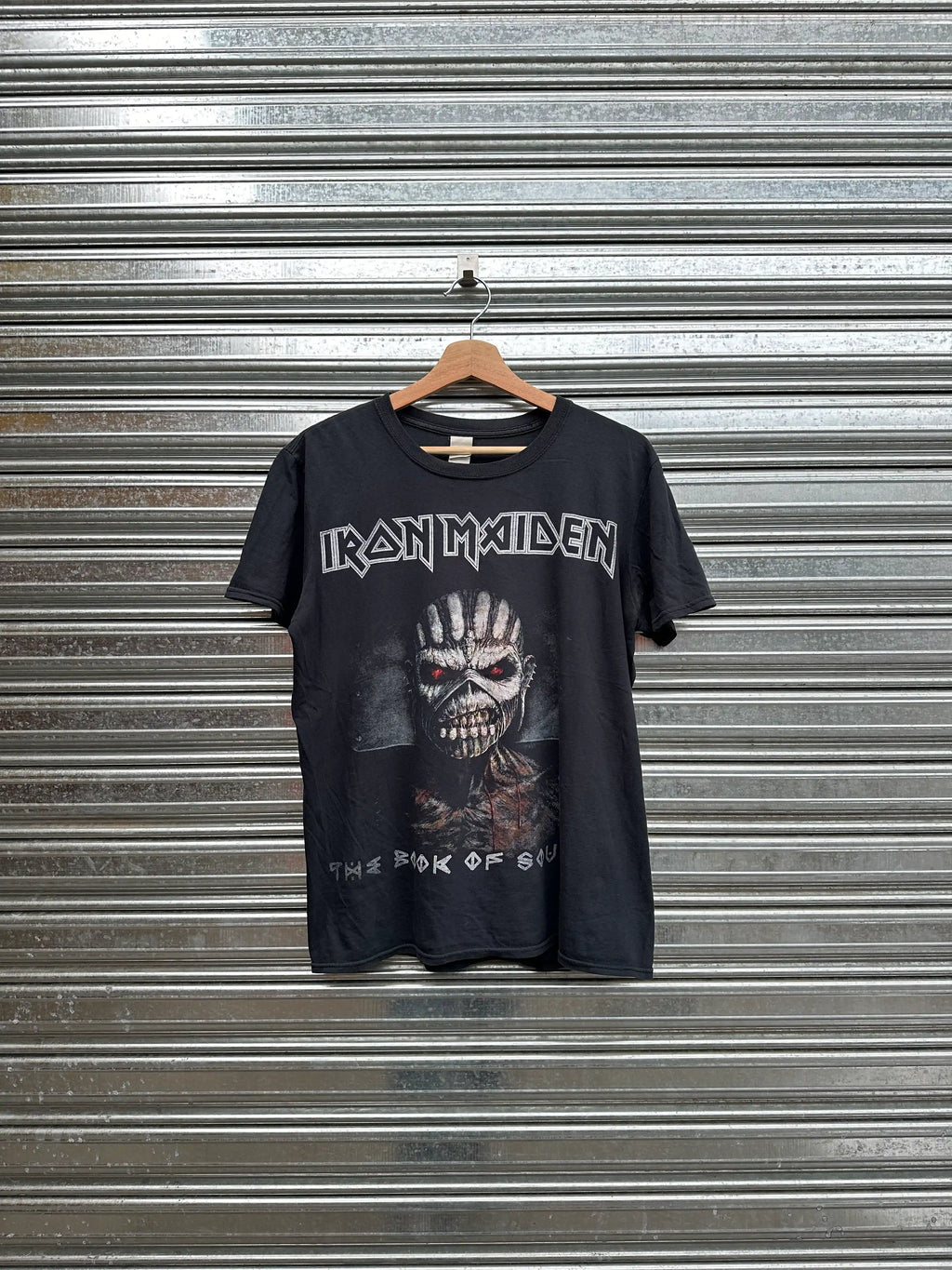 (M) Remera Manga Corta Iron Maiden Actual/ Black