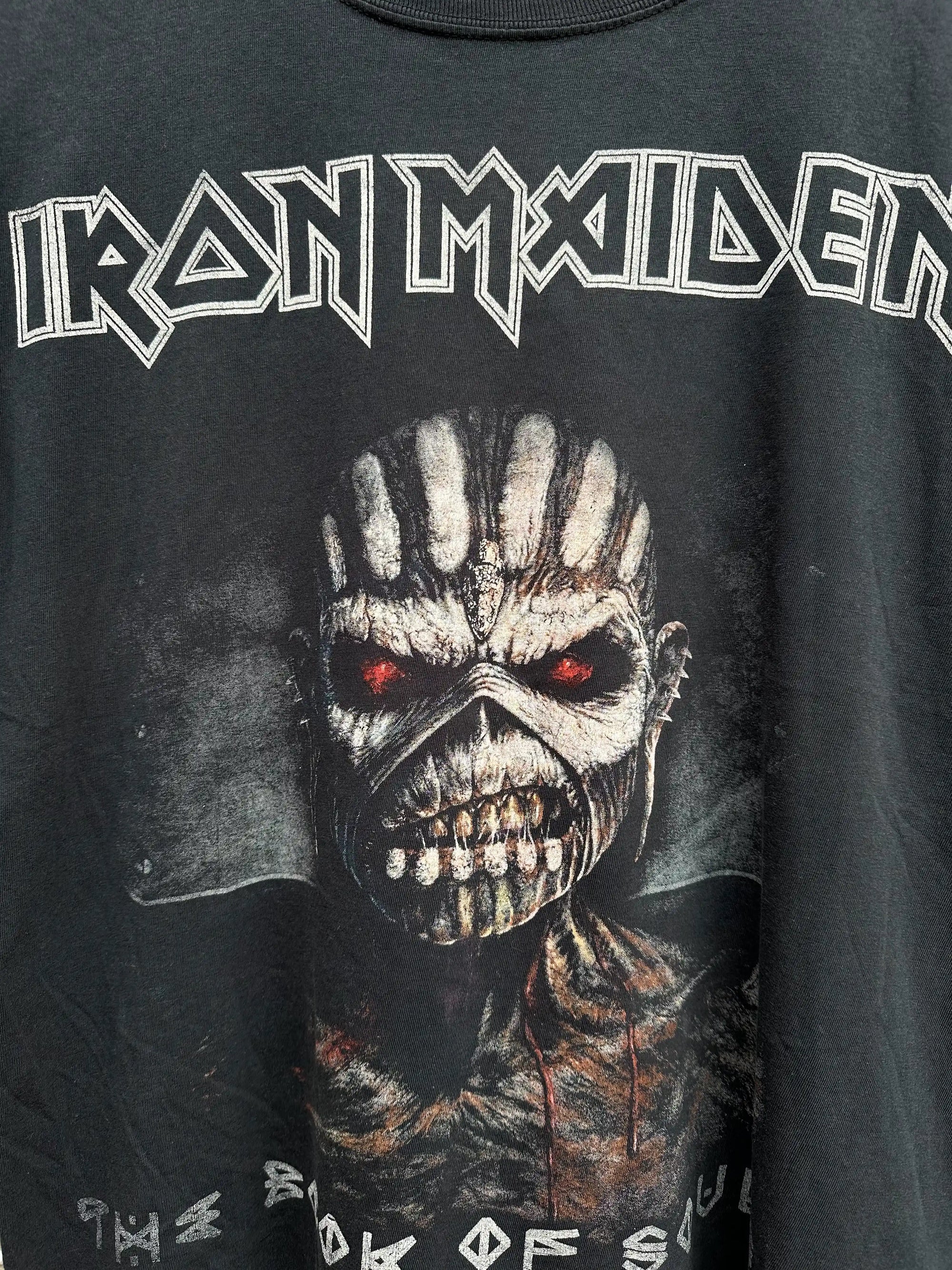 (M) Remera Manga Corta Iron Maiden Actual/ Black