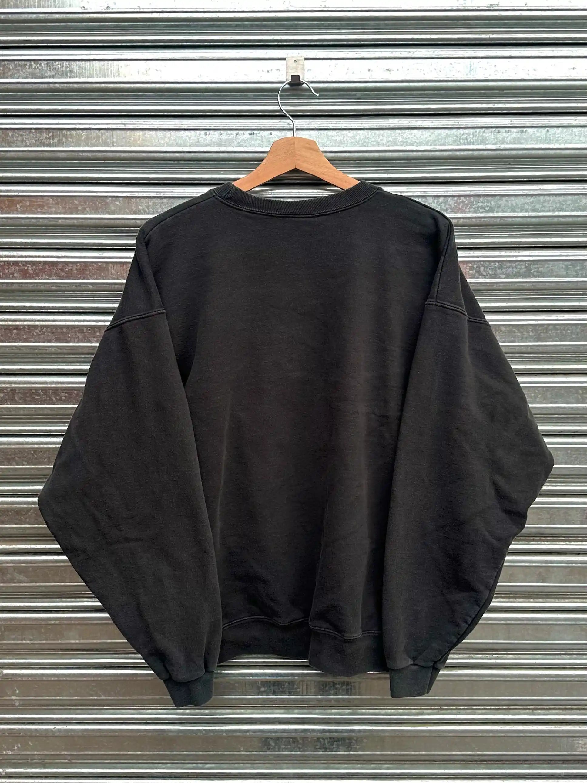 (L) Buzo Vintage  NHL "Buffalo Black"