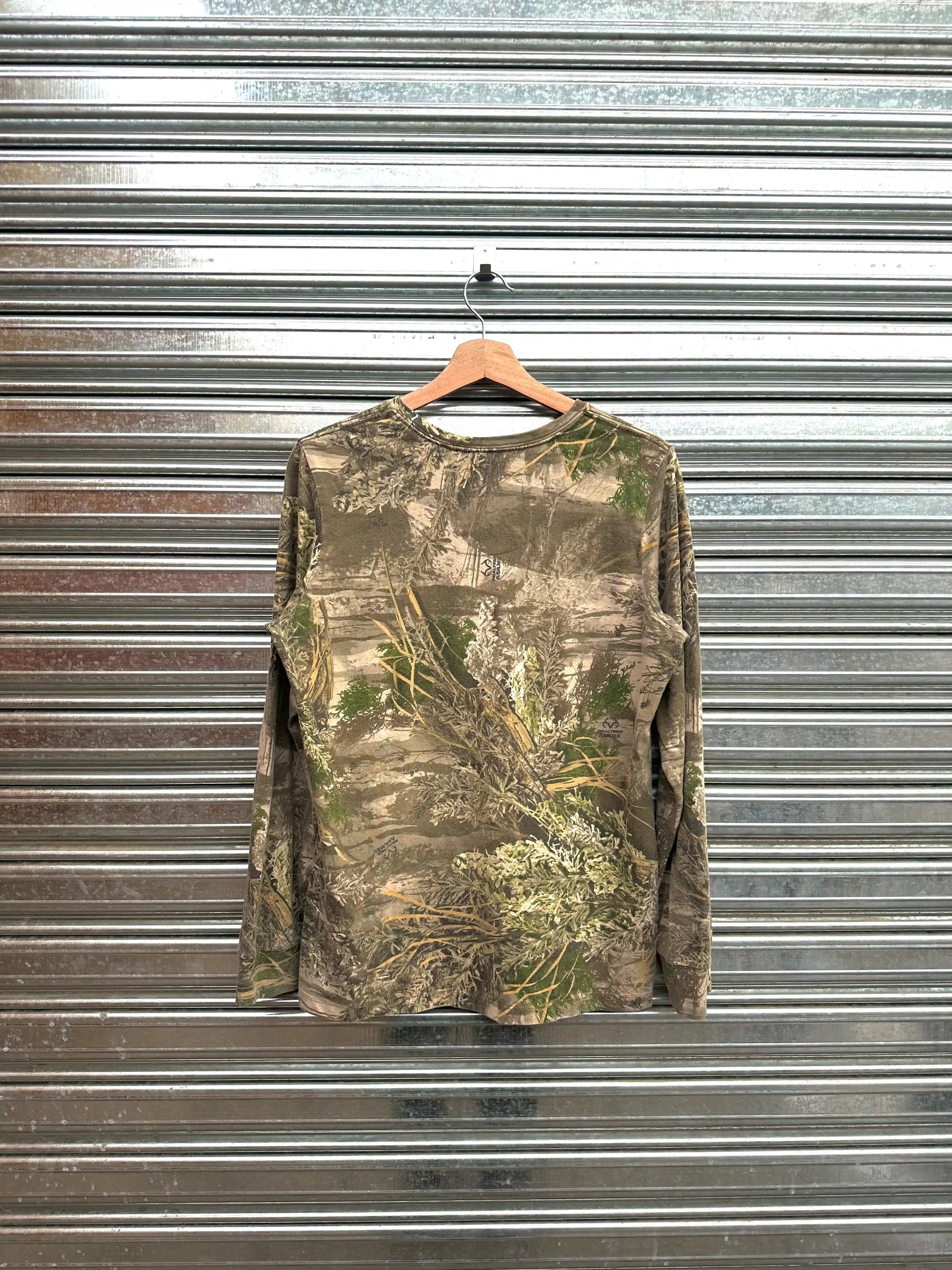 (XL) (Wmns) Remera Manga Larga Real Tree Actual
