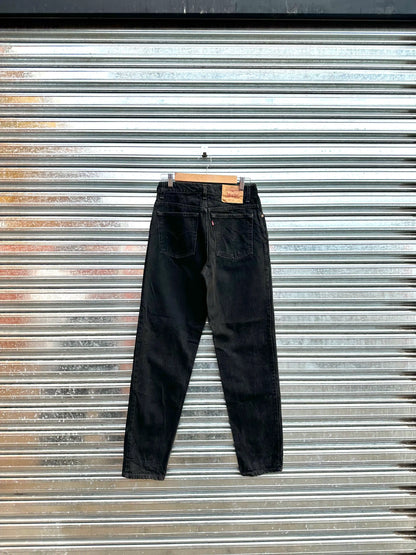 (29) Jean Levis Vintage 550 "Black" Red Tab