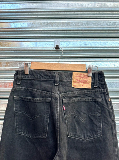 (29) Jean Levis Vintage 550 "Black" Red Tab