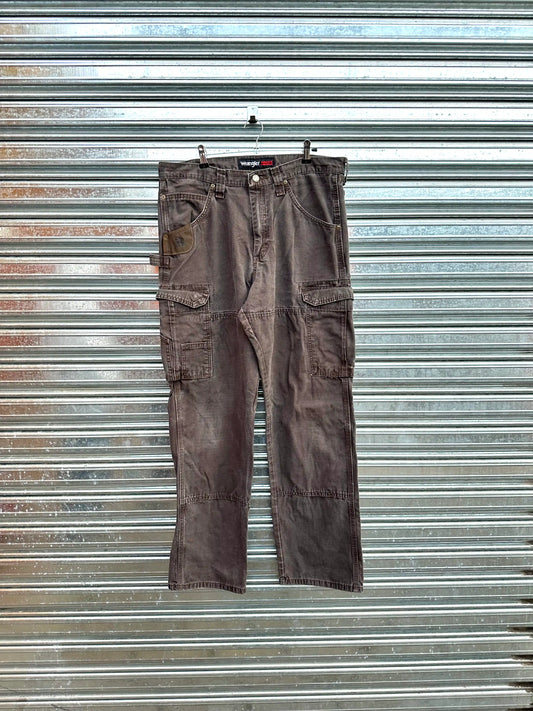 (34) Jean Vintage Wrangler Riggs "Mocca Brown"