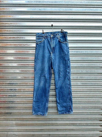 (32) Jean Vintage Carhartt "Deep Blue x Forrado"