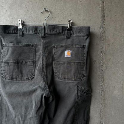 Pantalón Carpintero Carhartt "Moss Green x Paint"