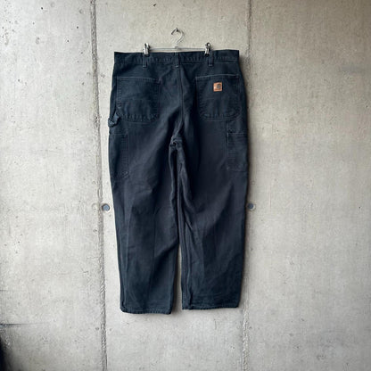 (38) Pantalón Carpintero Vintage Carhartt "Black x Paint"