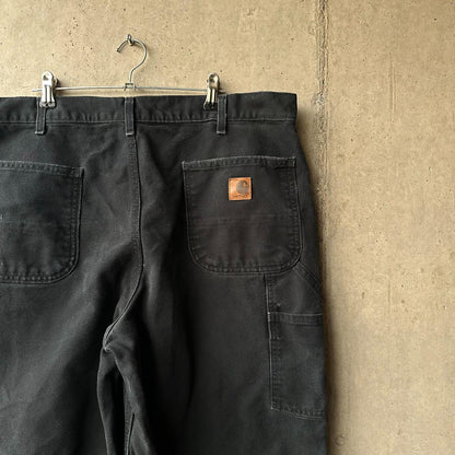 (38) Pantalón Carpintero Vintage Carhartt "Black x Paint"