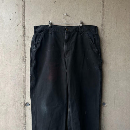 (38) Pantalón Carpintero Vintage Carhartt "Black x Paint"