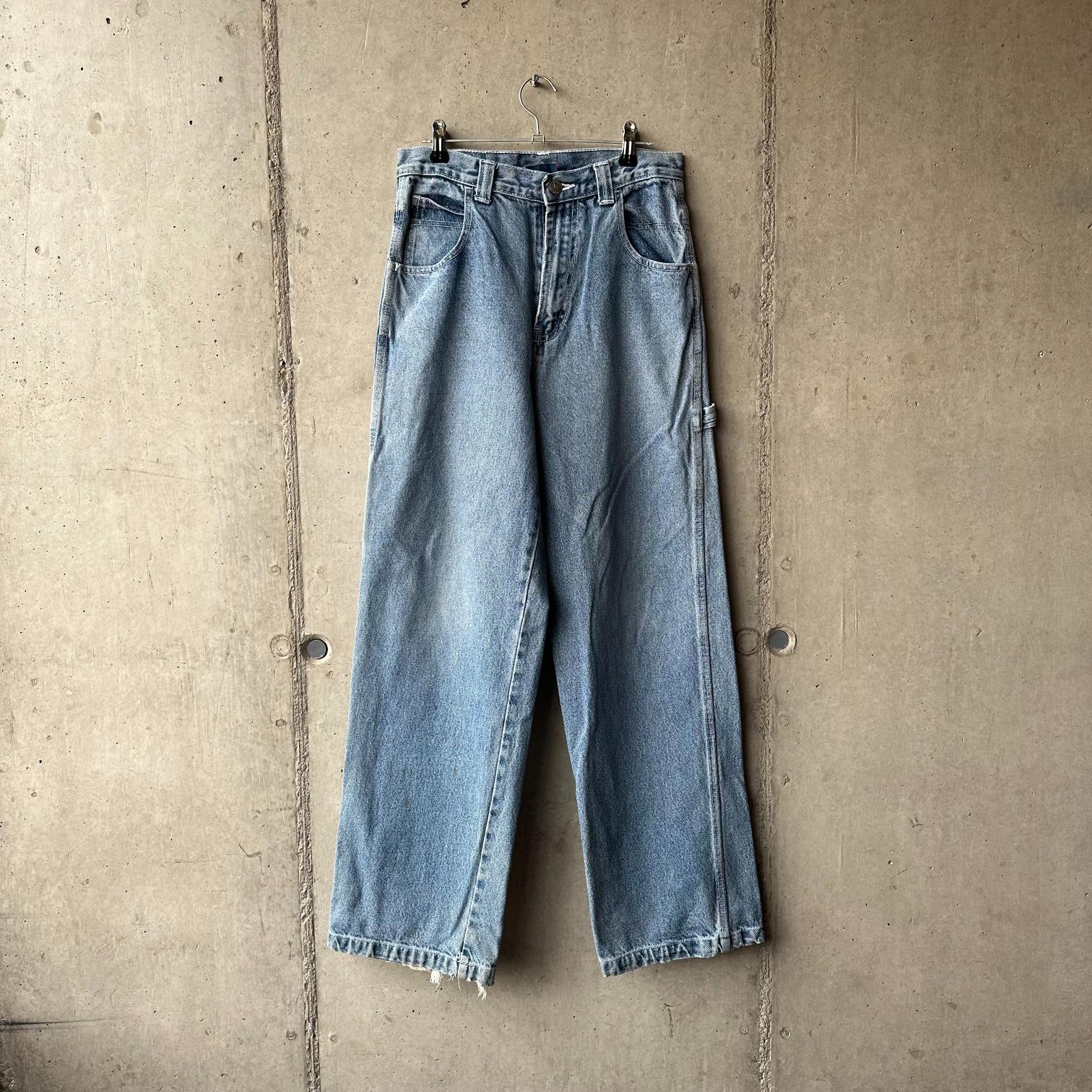 (26) Pantalón Carpintero Vintage Conga "Sky Blue"