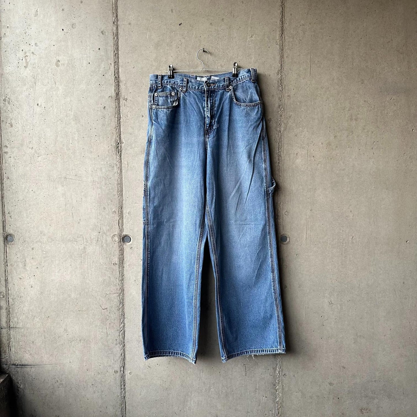 (30) Pantalón Carpitero Vintage Calvin Klein Jeans "Blue Jean"