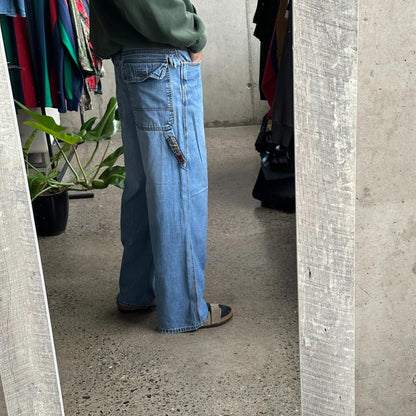 (30) Pantalón Carpitero Vintage Calvin Klein Jeans "Blue Jean"