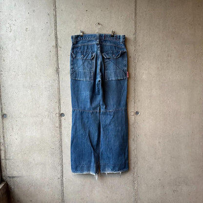 Jean Vintage Guess Y2K Baggy Reforzado "Blue Jean"