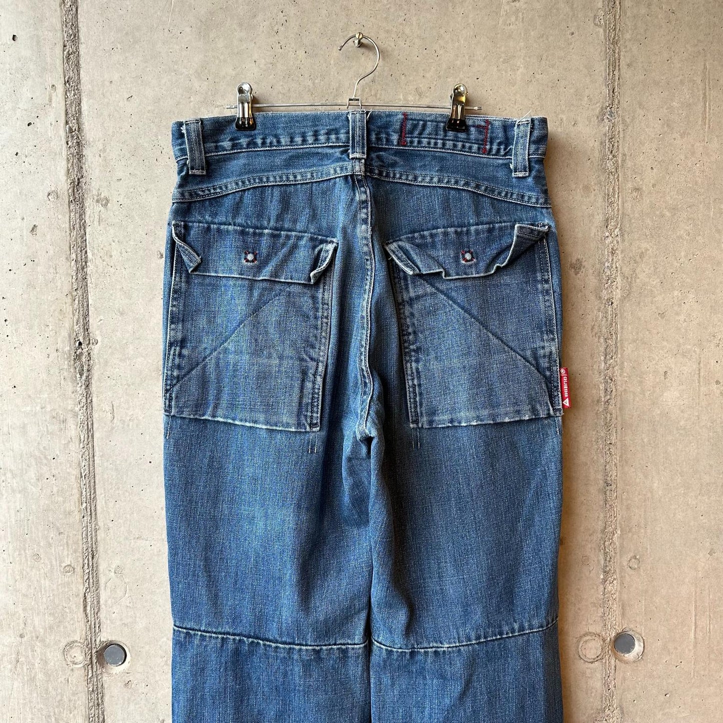 Jean Vintage Guess Y2K Baggy Reforzado "Blue Jean"