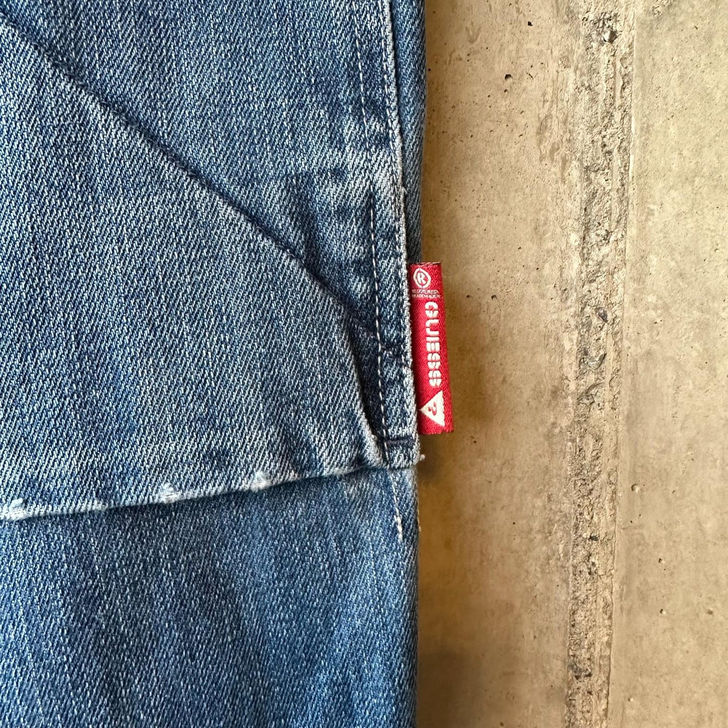 Jean Vintage Guess Y2K Baggy Reforzado "Blue Jean"