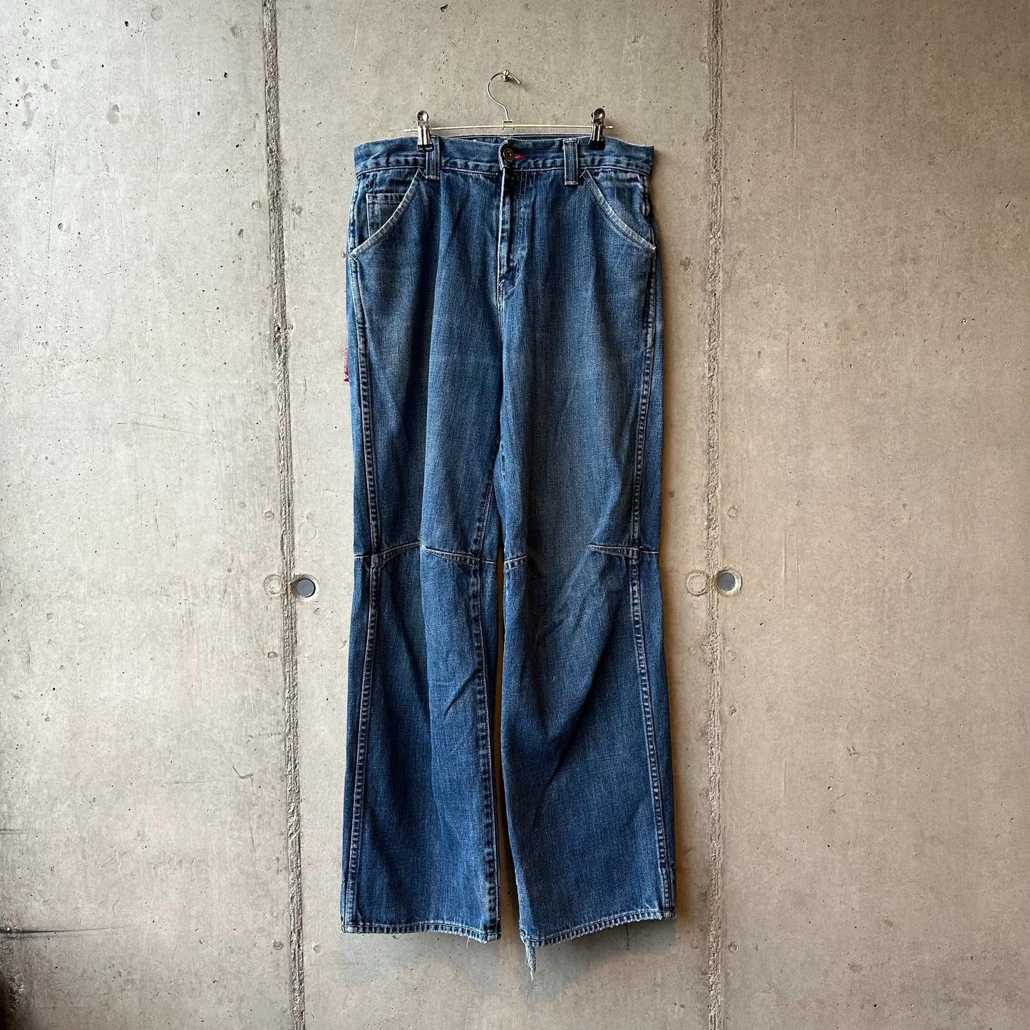 Jean Vintage Guess Y2K Baggy Reforzado "Blue Jean"