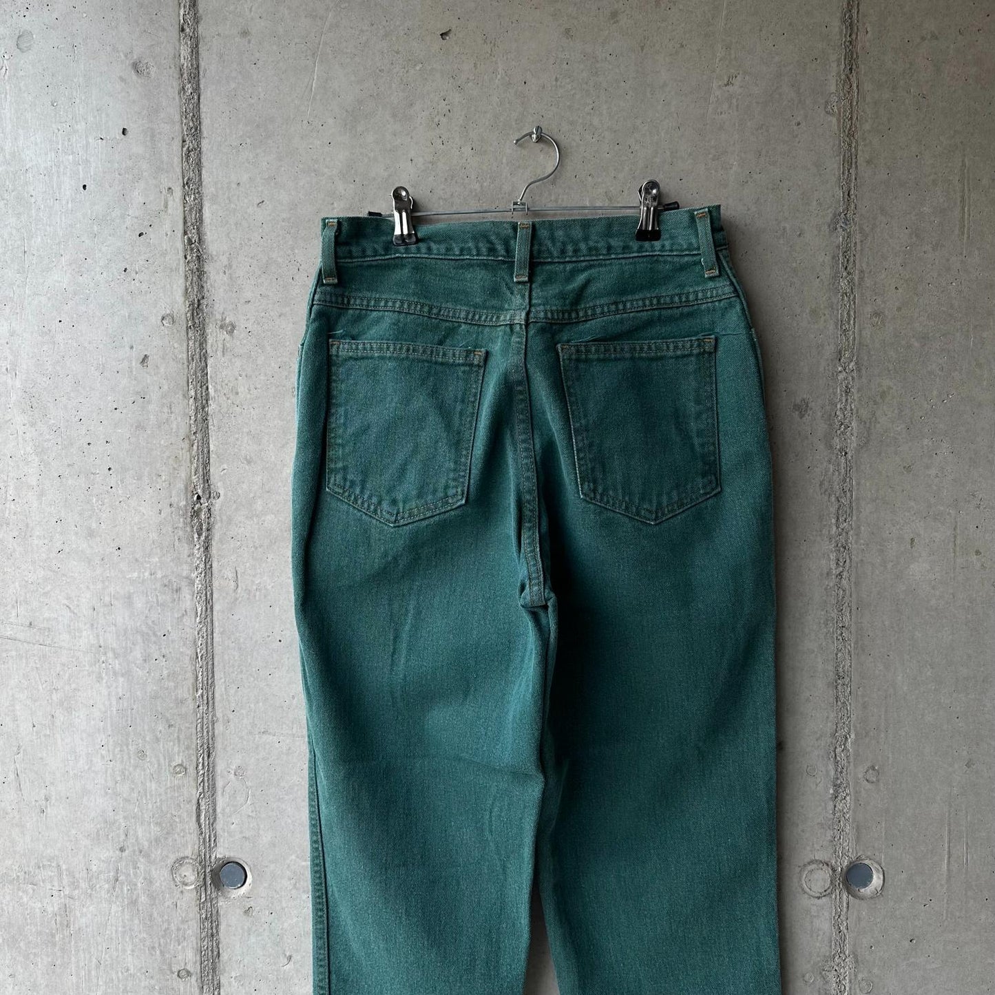 (30) Jean Lands End Tiro Alto "Moss Green"