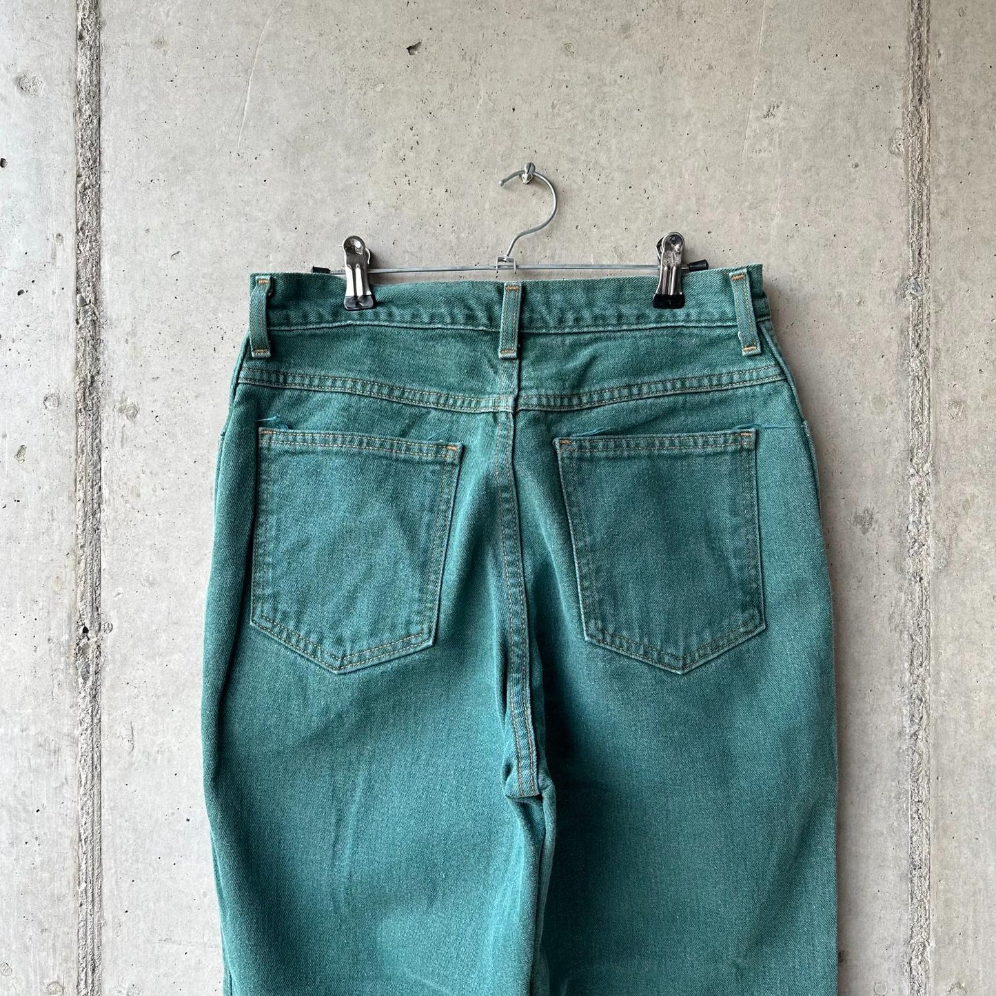 (30) Jean Lands End Tiro Alto "Moss Green"