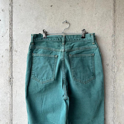 (30) Jean Lands End Tiro Alto "Moss Green"