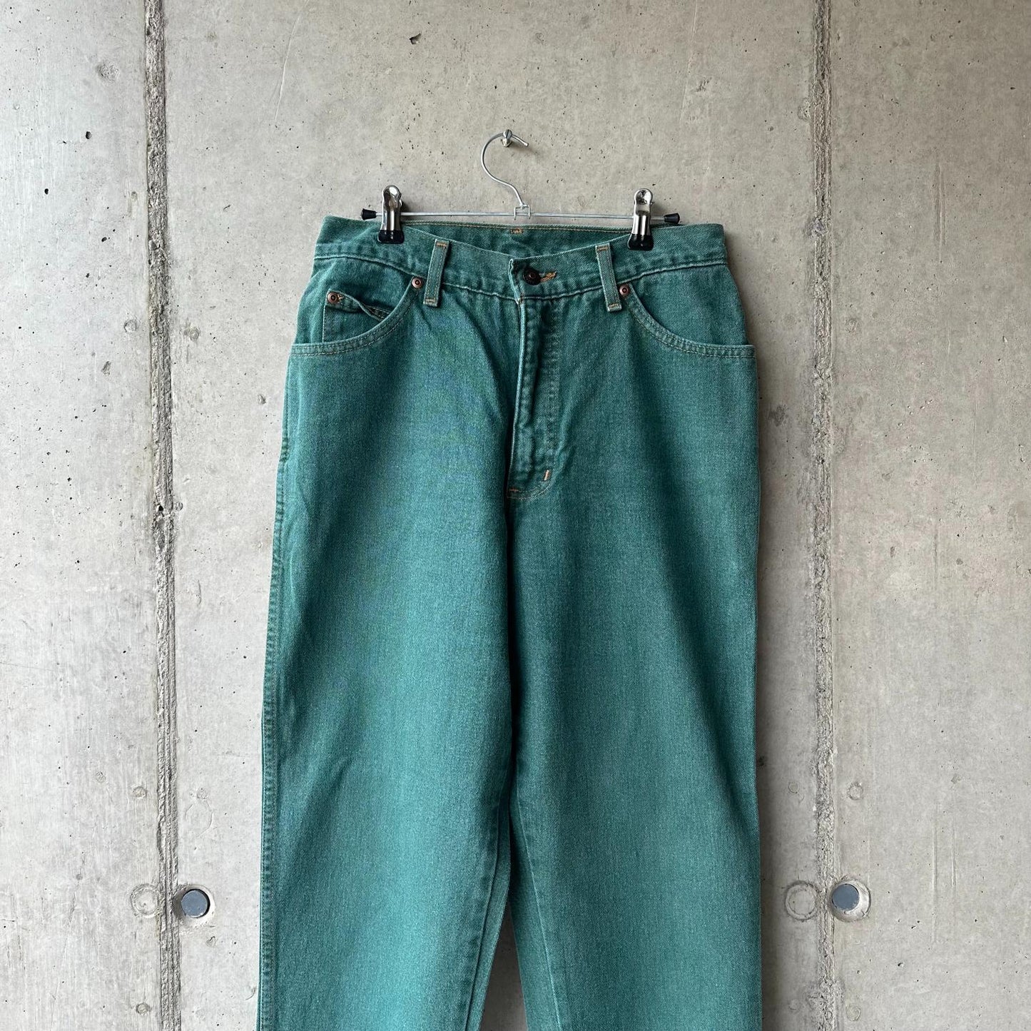 (30) Jean Lands End Tiro Alto "Moss Green"