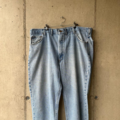 (44) Jean Carhartt Repaired "Sky Blue"