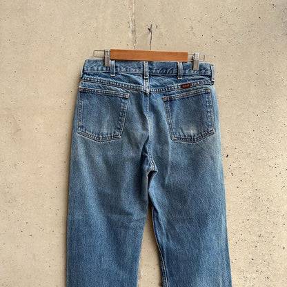 (30) Jean Vintage Rustler Relaxed "Blue Jean"