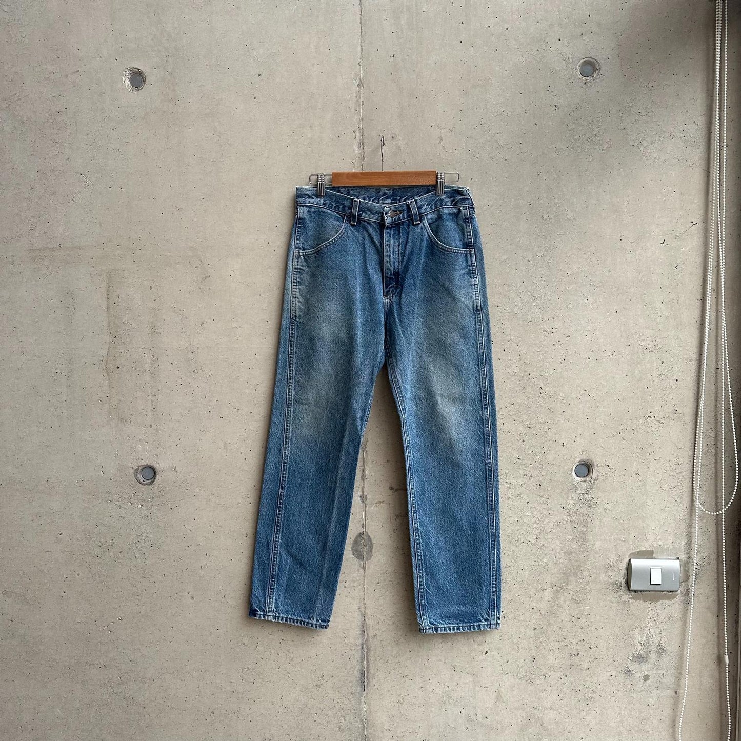 (30) Jean Vintage Rustler Relaxed "Blue Jean"