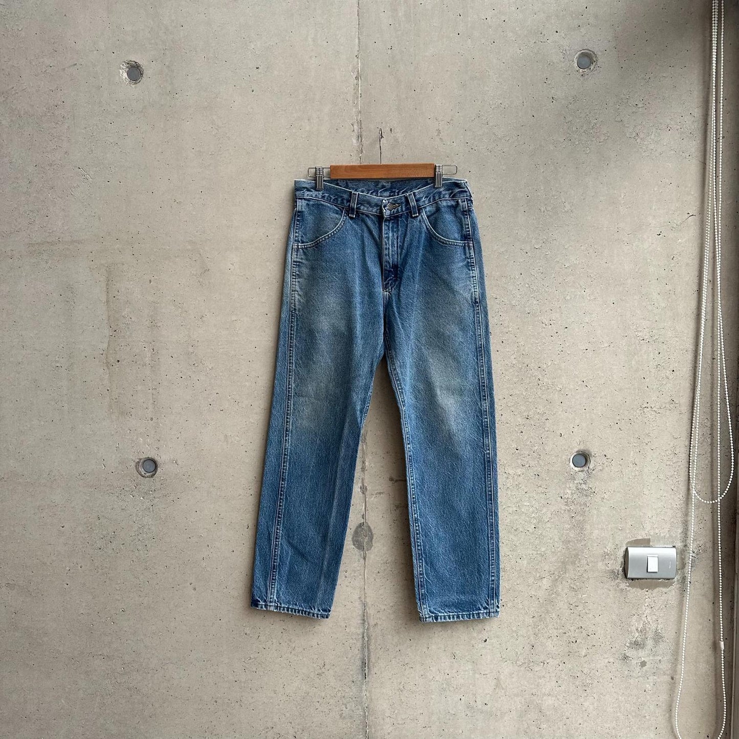 (30) Jean Vintage Rustler Relaxed "Blue Jean"