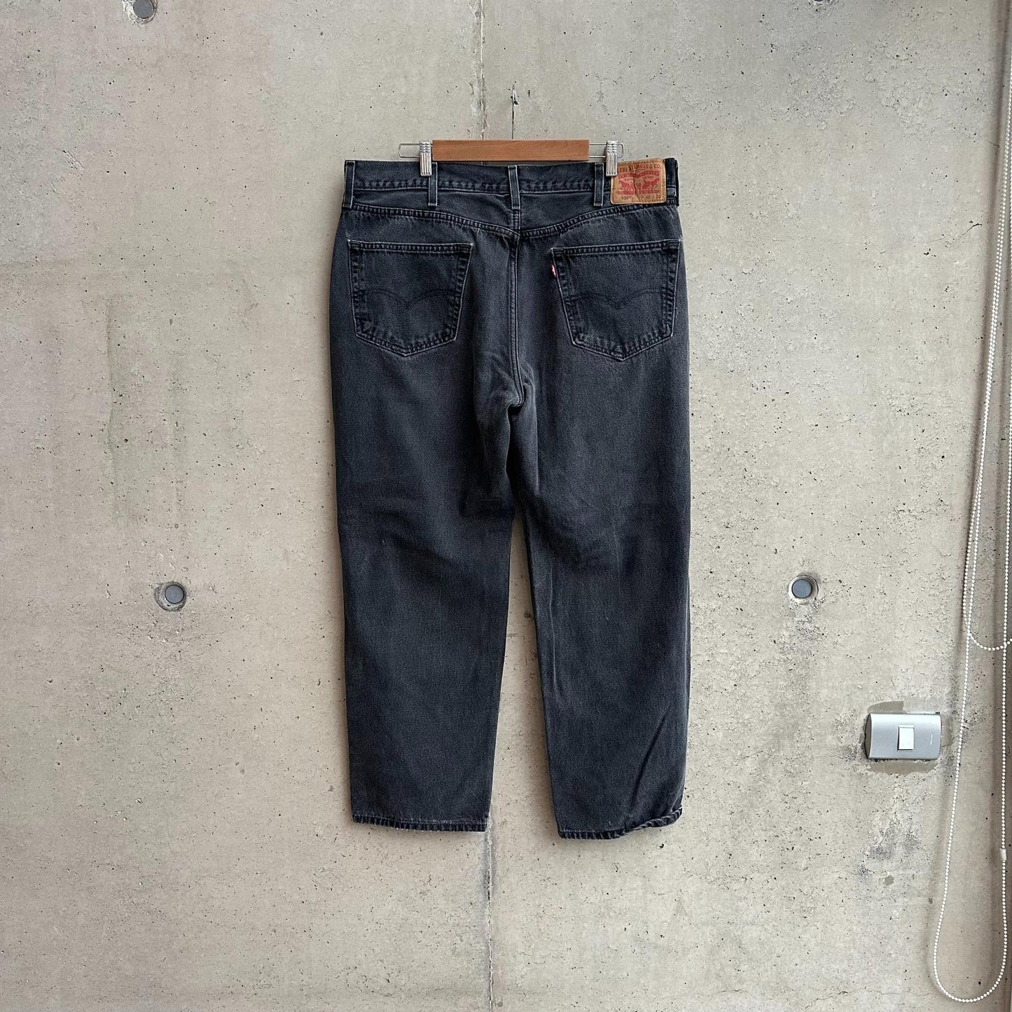 Jean Levis 550 Relaxed 2010s "Smoke Gray"