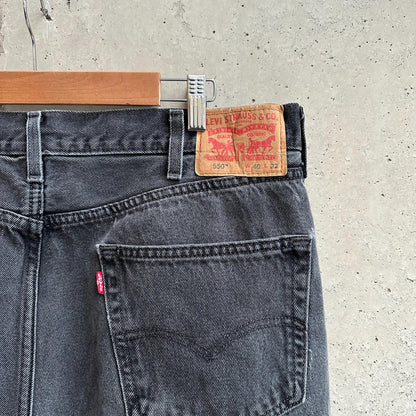 Jean Levis 550 Relaxed 2010s "Smoke Gray"