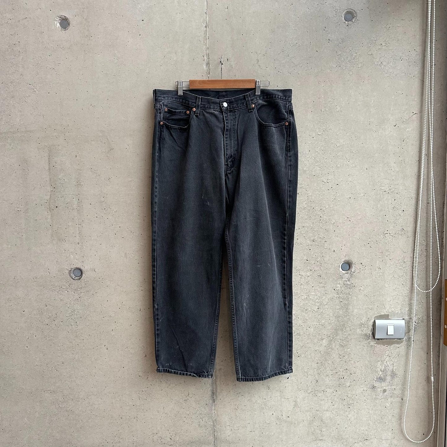 Jean Levis 550 Relaxed 2010s "Smoke Gray"