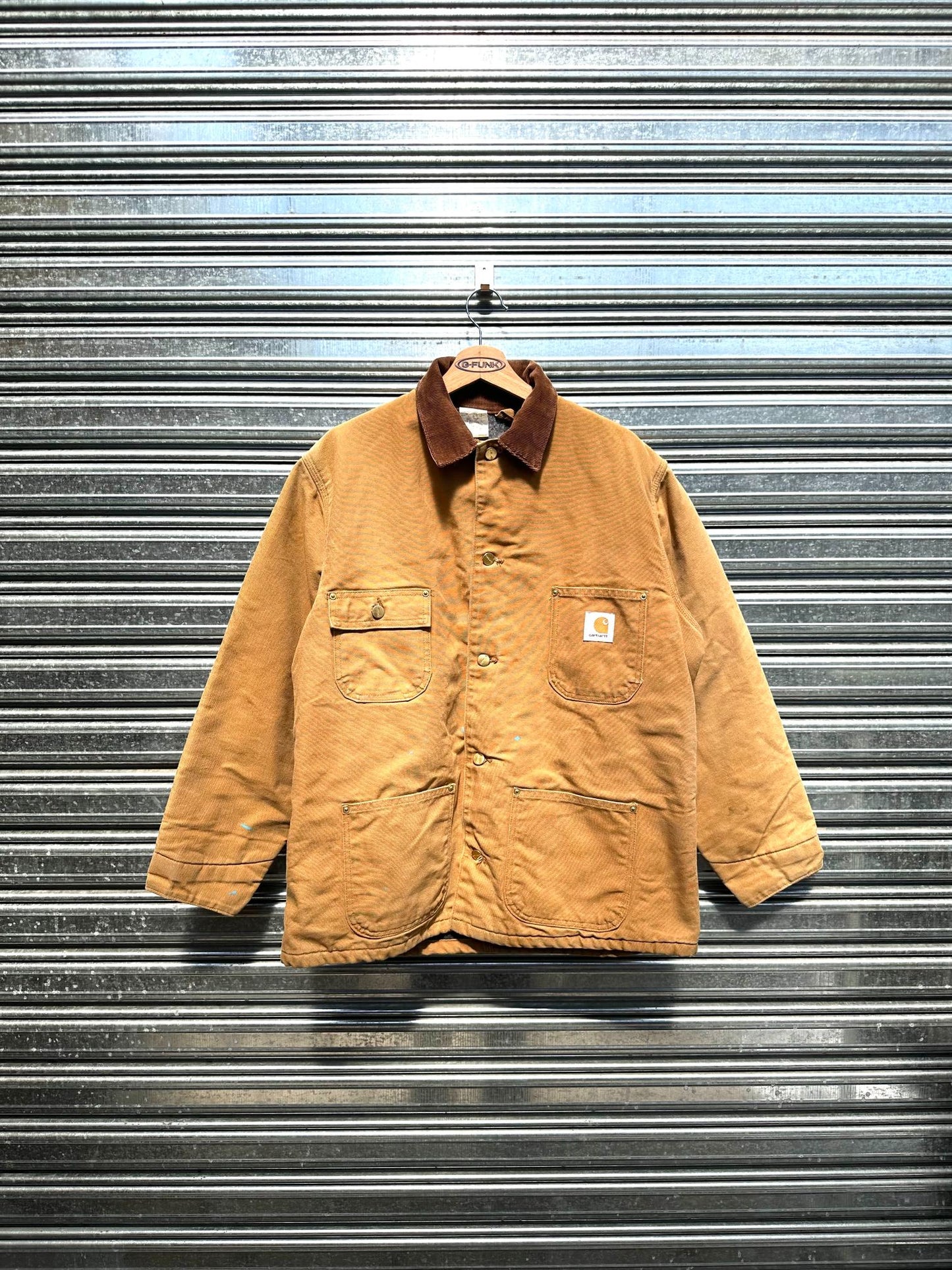 (L) Campera Carhartt Beige "Chore Jacket"