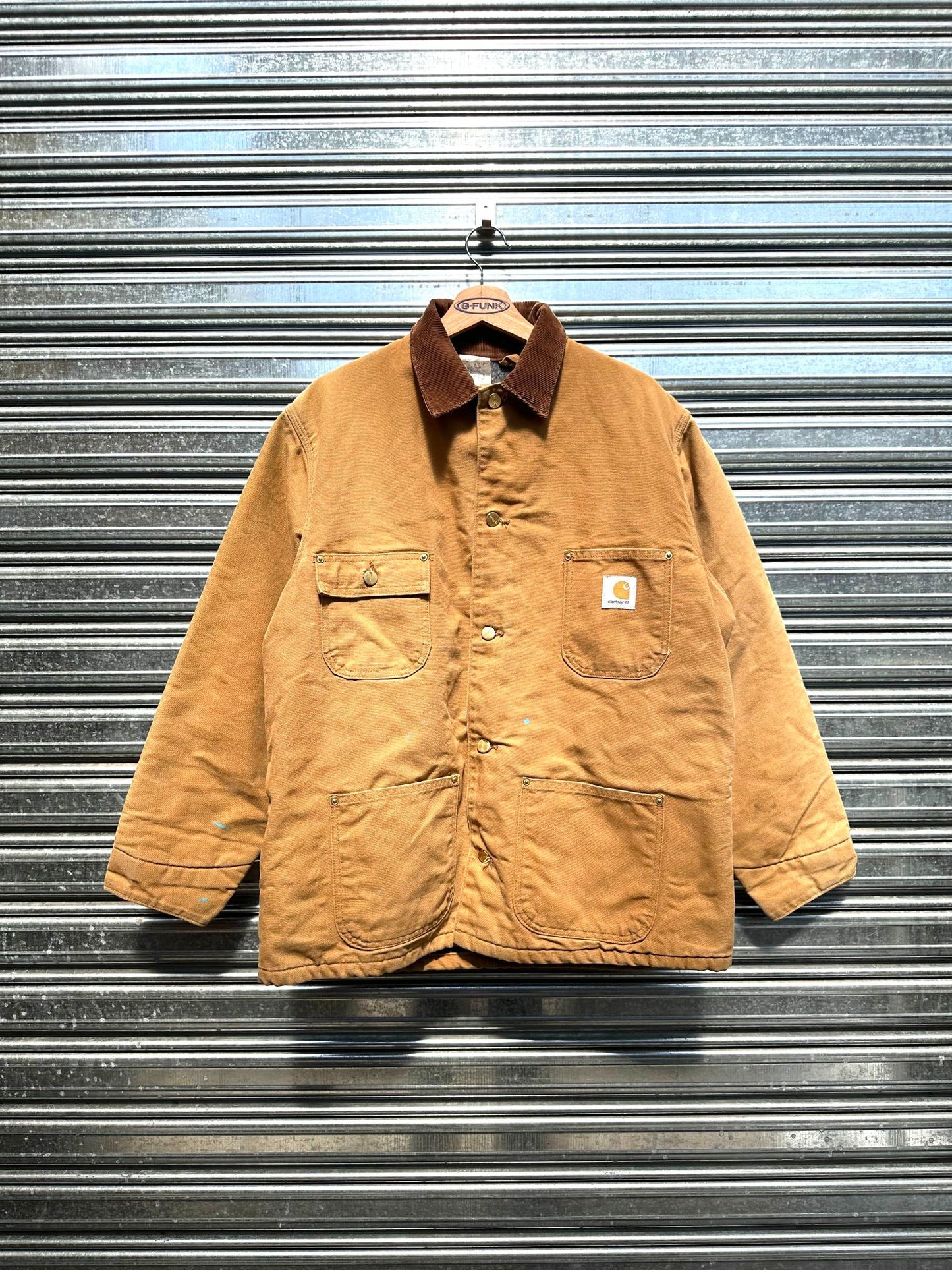 (L) Campera Carhartt Beige "Chore Jacket"