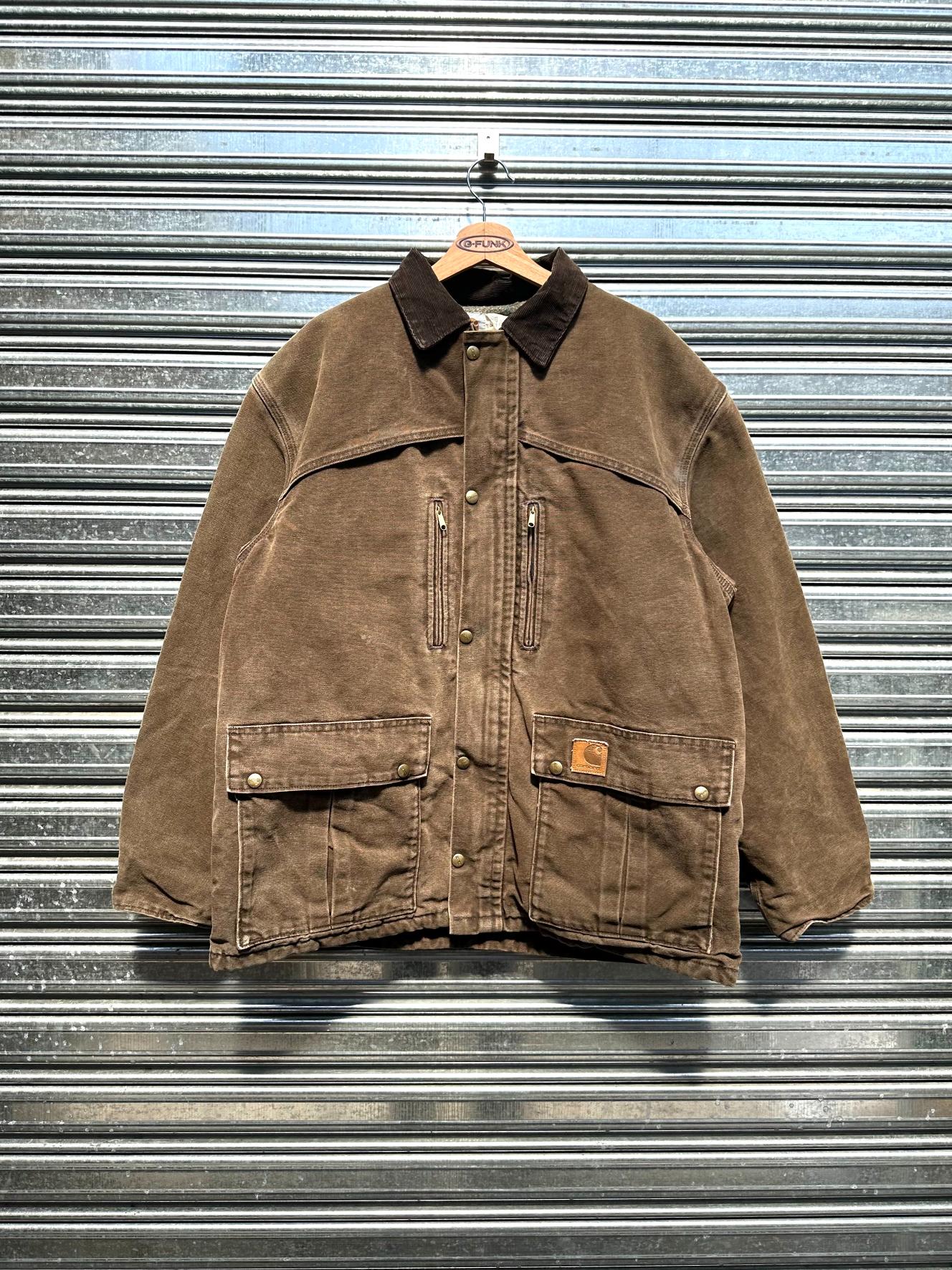 (L) Campera Crahartt Dark Brown "Artic Chore"