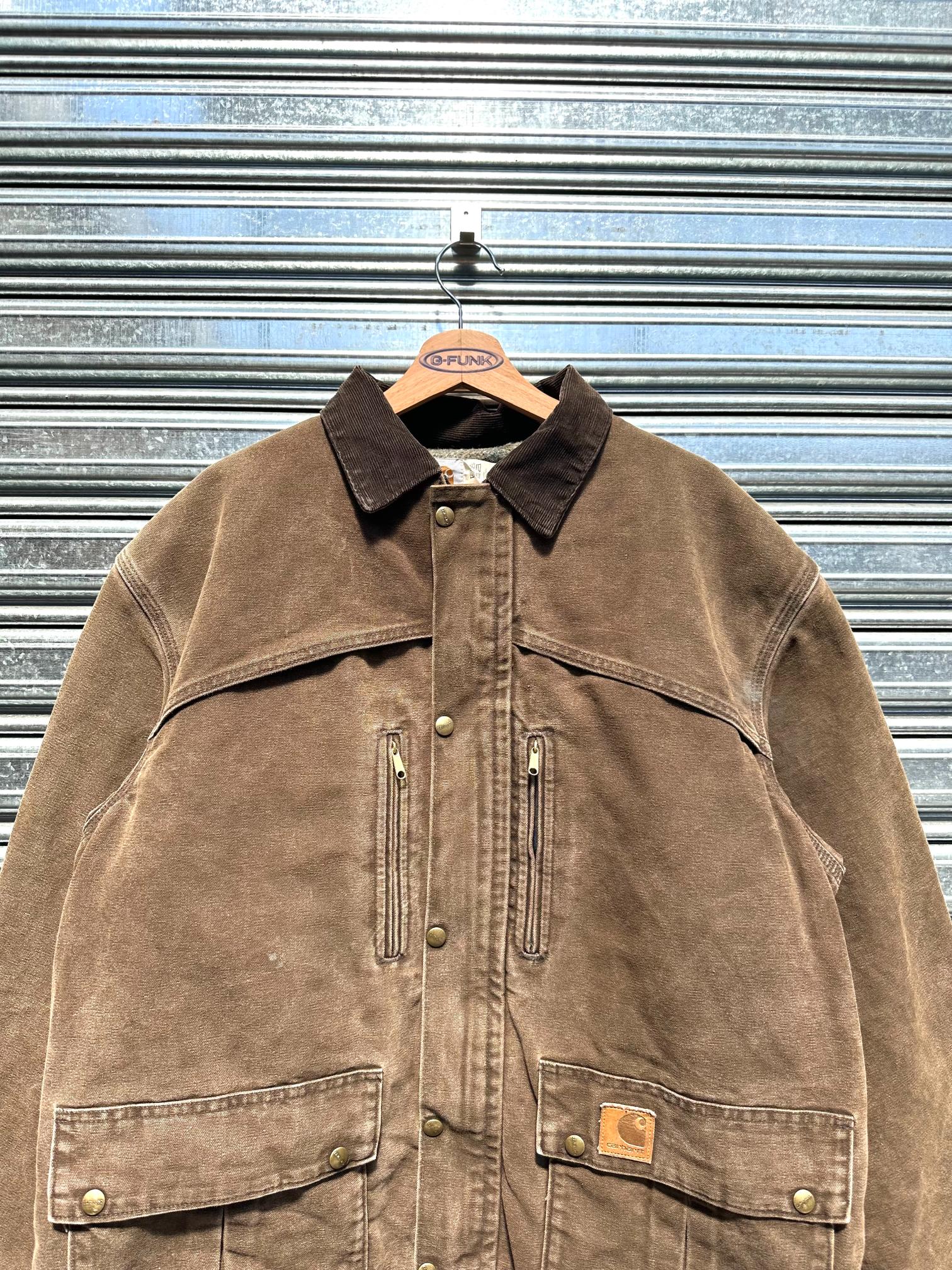 (L) Campera Crahartt Dark Brown "Artic Chore"