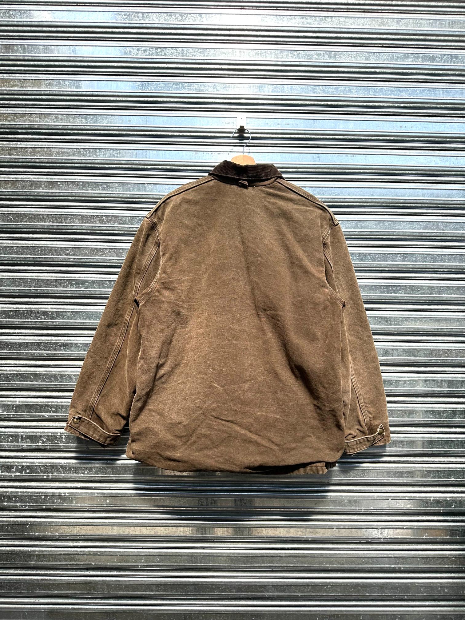 (L) Campera Crahartt Dark Brown "Artic Chore"
