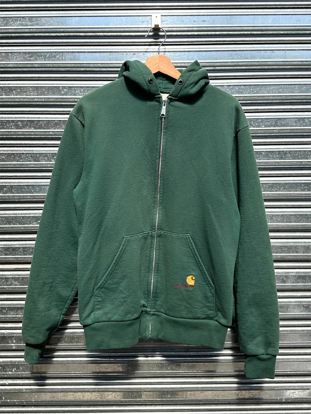(L) Campera Carhartt Zip Up "Dark Green/Isologo"