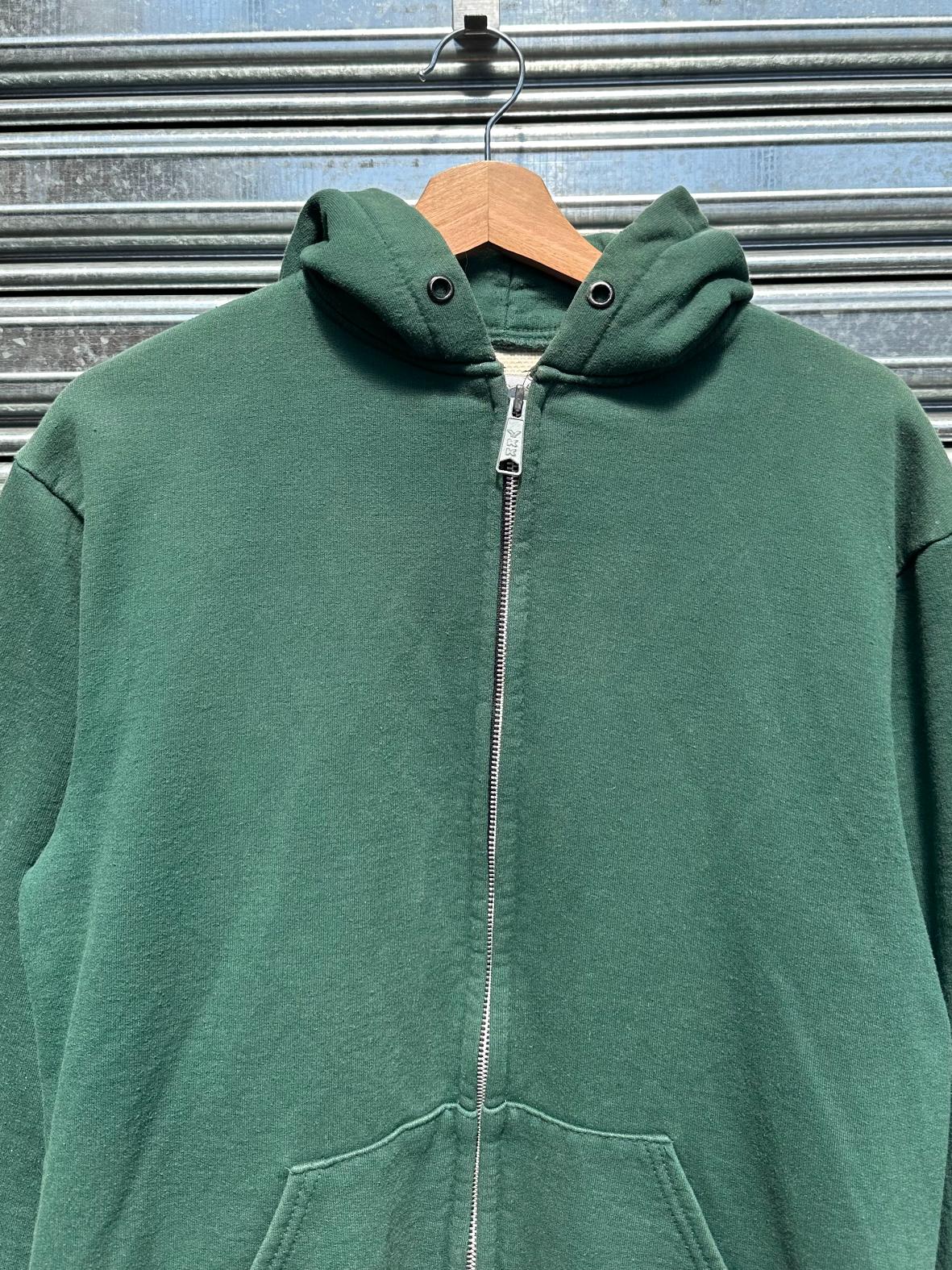 (L) Campera Carhartt Zip Up "Dark Green/Isologo"