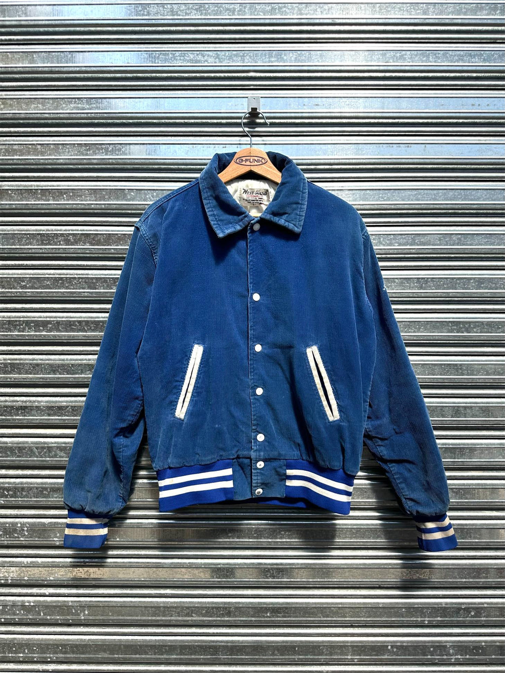 (S) Bomber Pana Blue "Peabody"