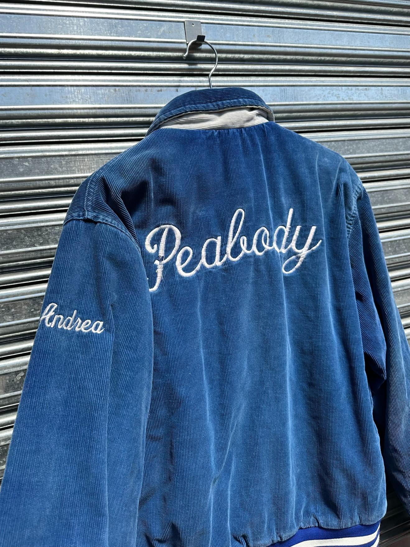 (S) Bomber Pana Blue "Peabody"