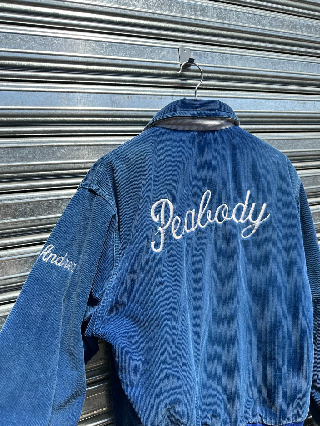 (S) Bomber Pana Blue "Peabody"