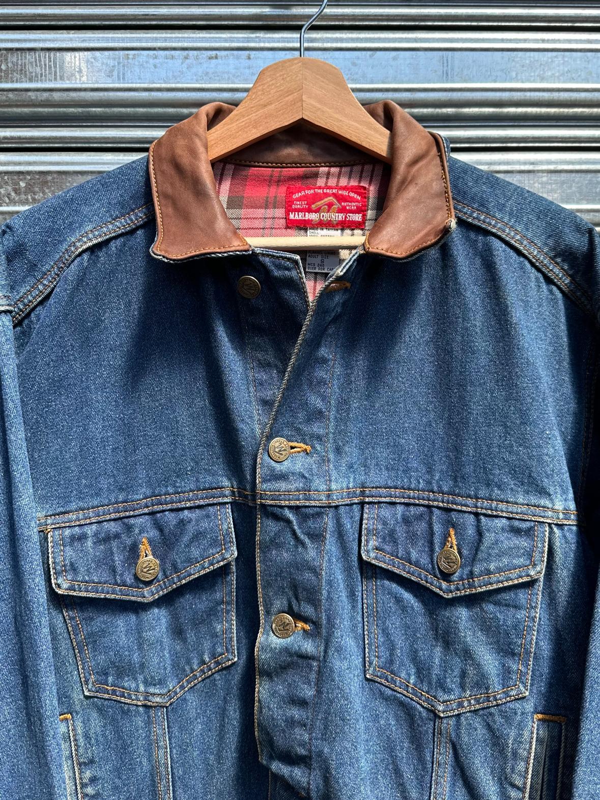 (S) Sobrecamisa Denim "Marlboro Country Store"