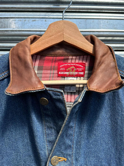 (S) Sobrecamisa Denim "Marlboro Country Store"