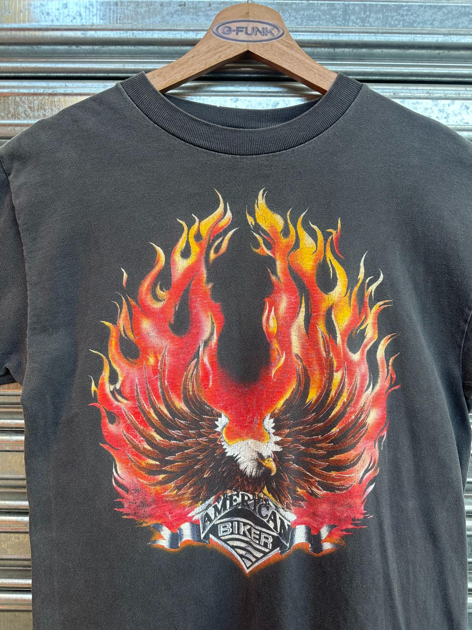 (M) Reme Tultex "Fire Eagle/American Biker"