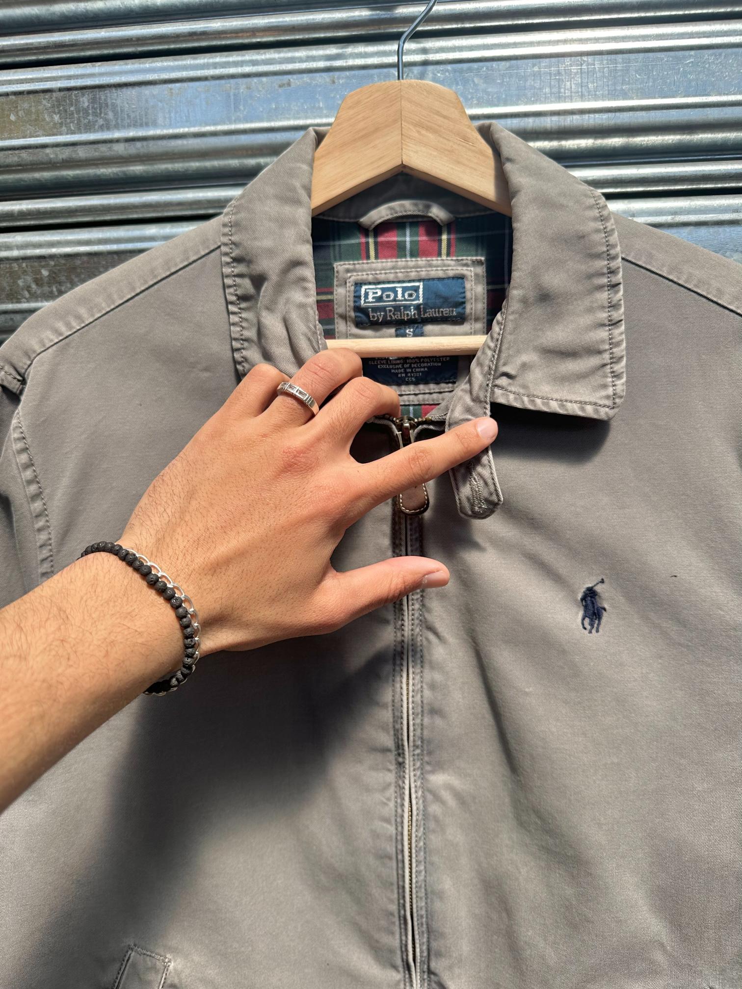 (S) Bomber Ralph Lauren Vintage Gris
