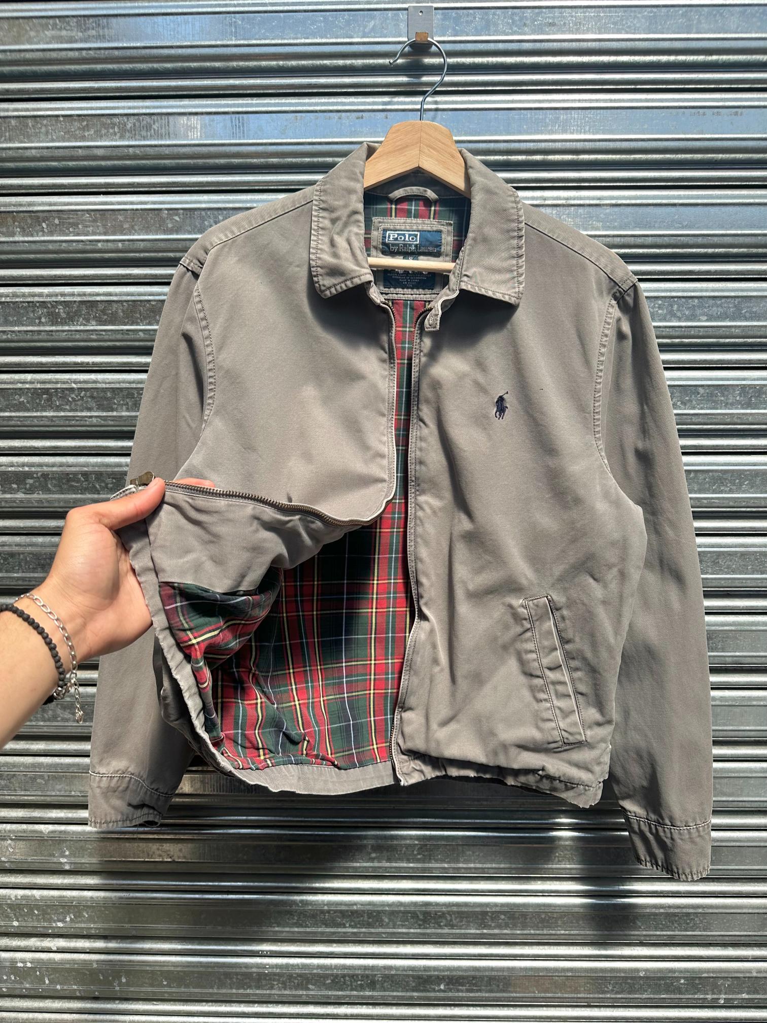 (S) Bomber Ralph Lauren Vintage Gris