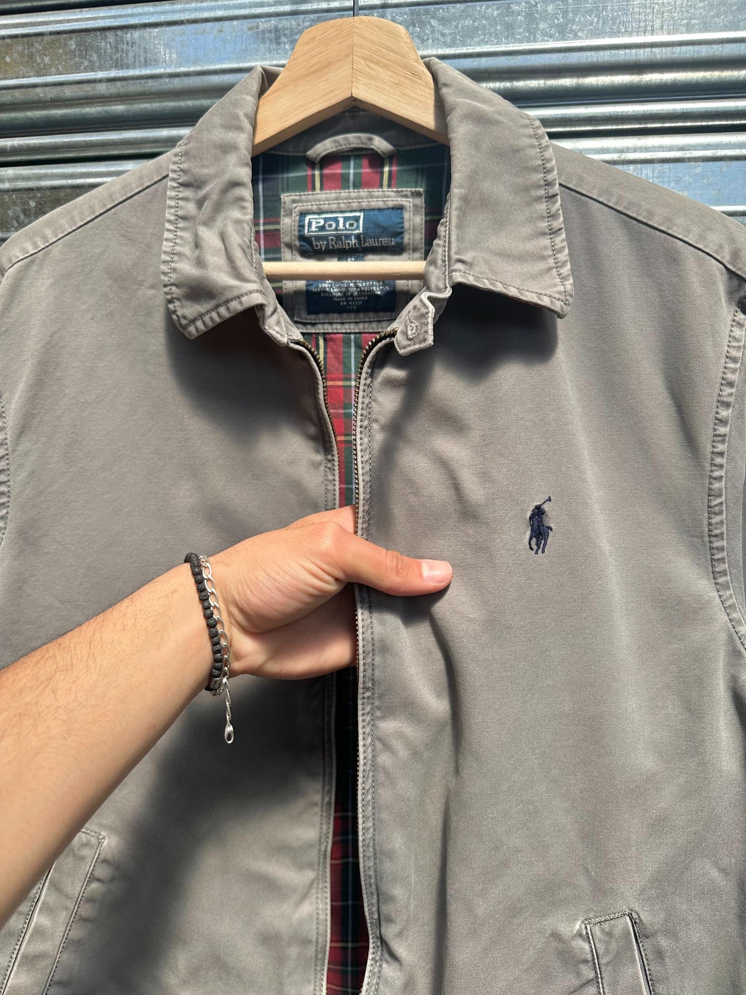 (S) Bomber Ralph Lauren Vintage Gris