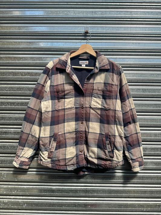 (M) Sobrecamisa de Franela Carhartt Quilt Lined